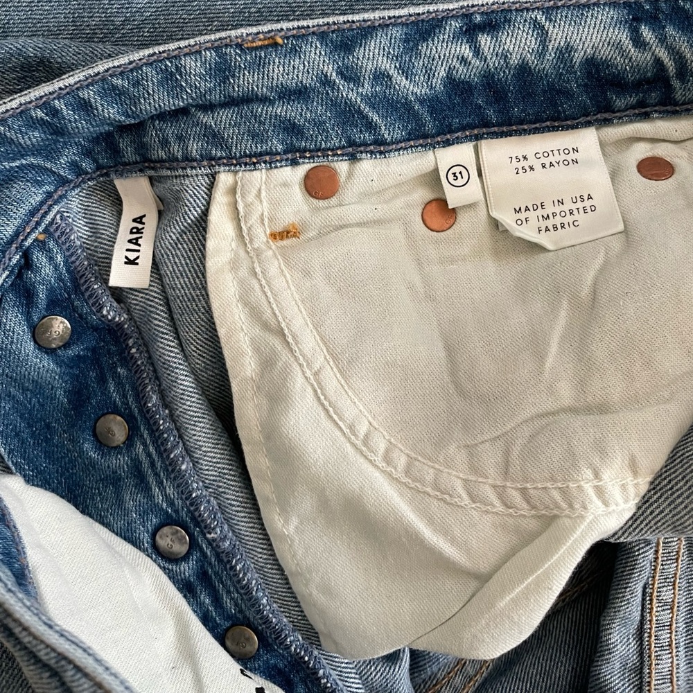 GRLFRND High Rise Women Jeans in Light Blue - Picture 6 of 16